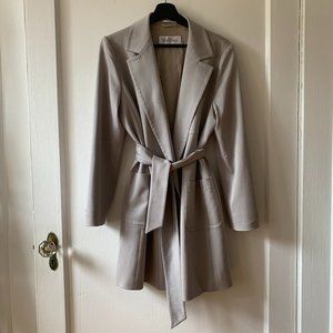 Grey Wool MaxMara Coat